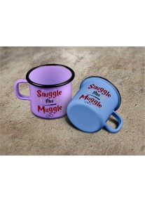 Емайлирано матово канче Harry Potter -  Snuggle this Muggle